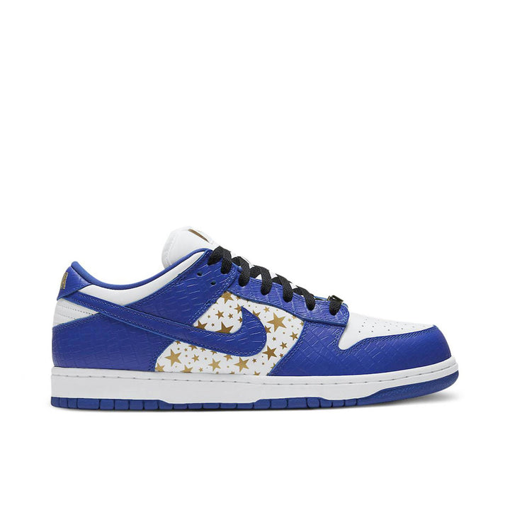 SUPREME X NIKE SB DUNK LOW STARS HYPER BLUE