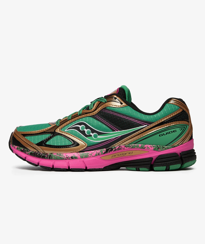 SAUCONY GUIDE 7 GREEN/ BRONZE — Stock 