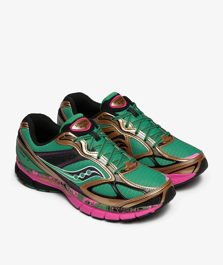 SAUCONY GUIDE 7 GREEN/ BRONZE — Stock 