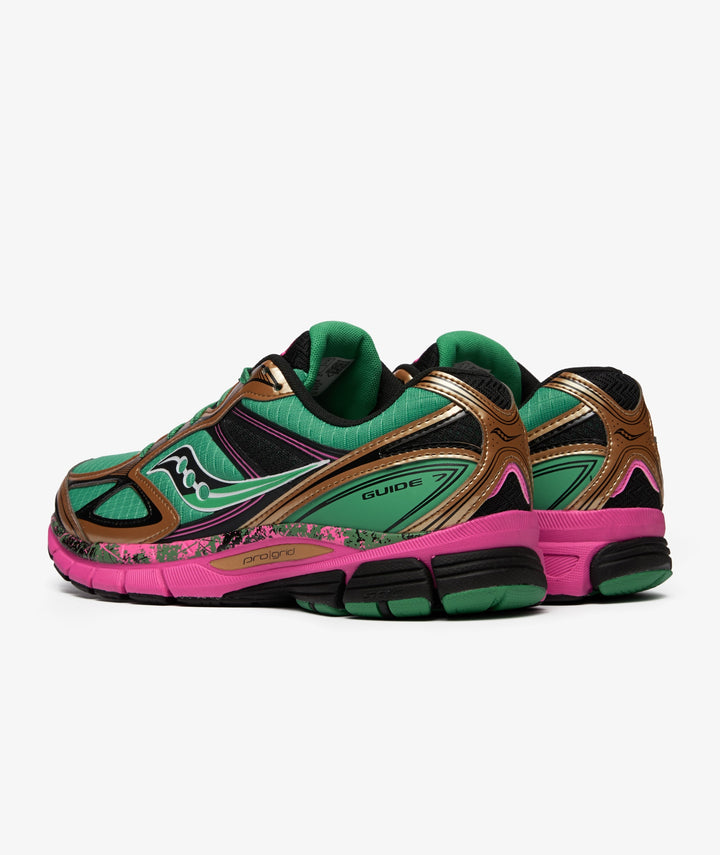 SAUCONY GUIDE 7 GREEN/ BRONZE — Stock 