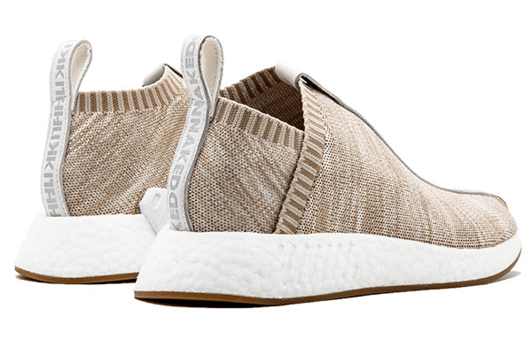 ADIDAS TAN PRIMEKNIT NMD CS2 X KITH X NAKED