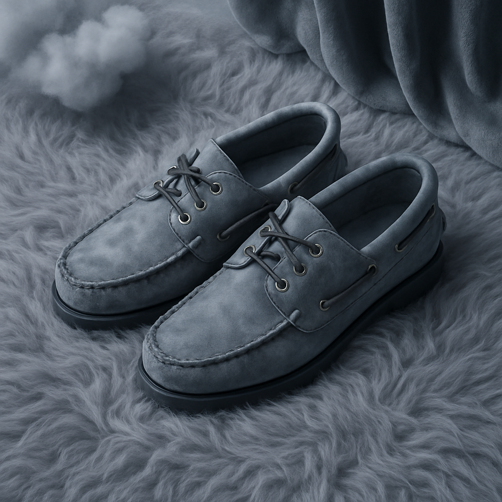 TIMBERLAND 3 EYE LUG BOAT SHOE &