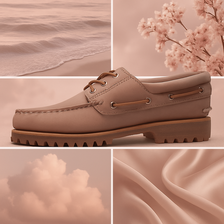 TIMBERLAND 3 EYE LUG BOAT SHOE &