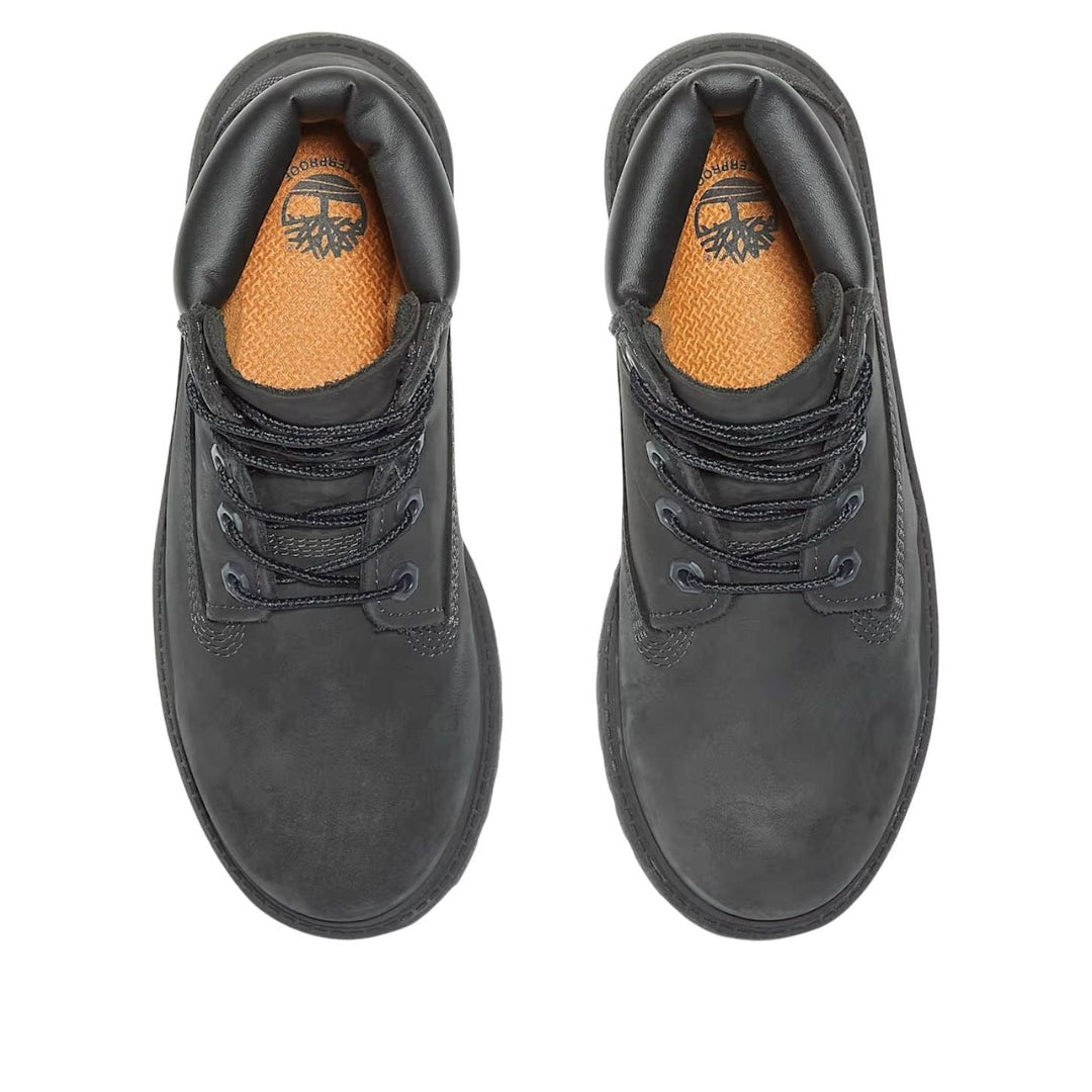 TIMBERLAND 6" PREMIUM WATERPROOF BOOT BLACK (GS) — Stock 
