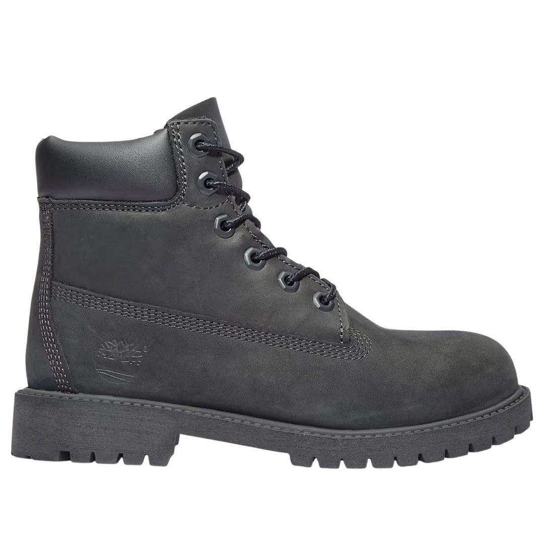 TIMBERLAND 6" PREMIUM WATERPROOF BOOT BLACK (GS) — Stock 