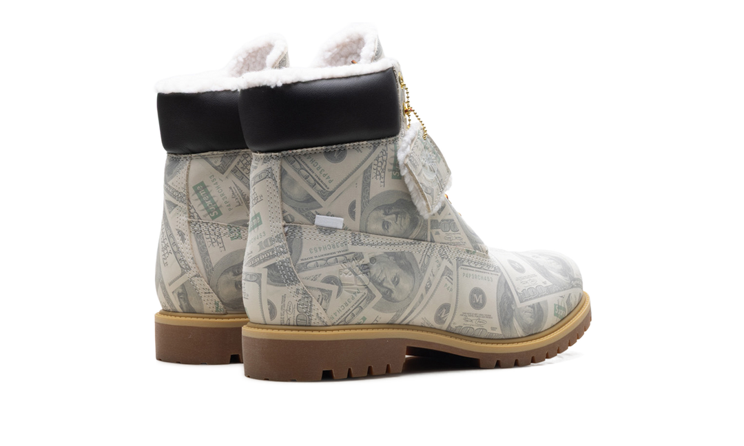 TIMBERLAND 6" PREMIUM WATERPROOF BOOT SUPREME X MM6 MAISON MARGIELA $100 BILLS