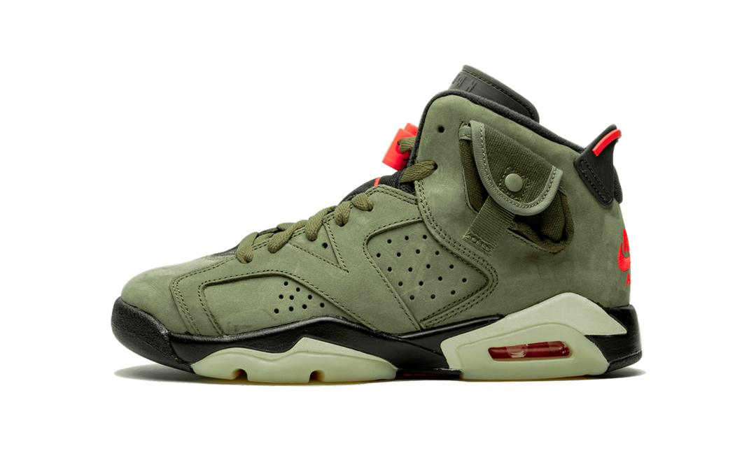 TRAVIS SCOTT X AIR JORDAN 6 OLIVE GS
