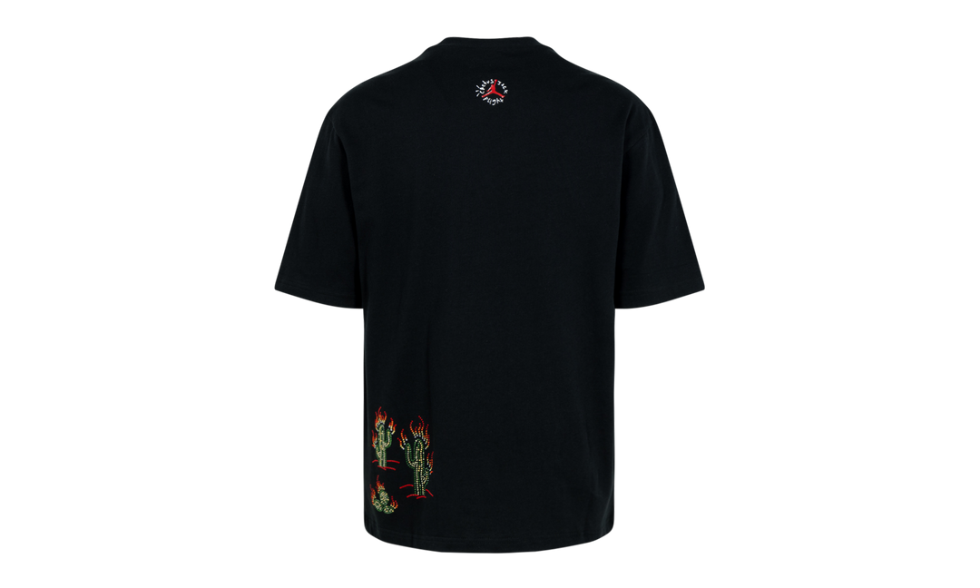 TRAVIS SCOTT X JORDAN FLIGHT GRAPHIC T-SHIRT BLACK
