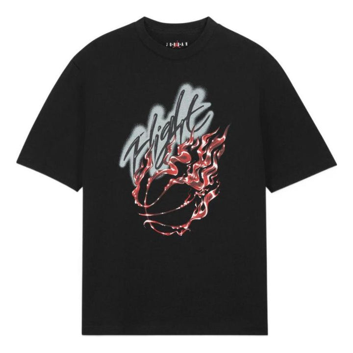 TRAVIS SCOTT X JORDAN FLIGHT GRAPHIC T-SHIRT BLACK