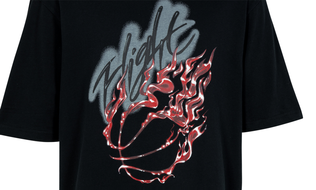 TRAVIS SCOTT X JORDAN FLIGHT GRAPHIC T-SHIRT BLACK