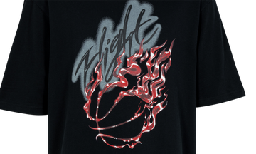 TRAVIS SCOTT X JORDAN FLIGHT GRAPHIC T-SHIRT BLACK — Stock