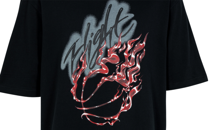 TRAVIS SCOTT X JORDAN FLIGHT GRAPHIC T-SHIRT BLACK