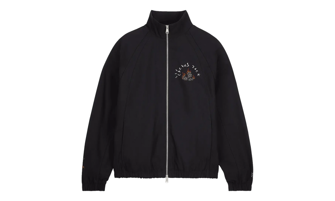 TRAVIS SCOTT X JORDAN WOVEN JACKET BLACK — Stock 
