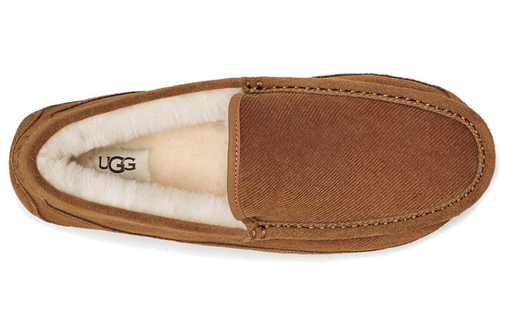 UGG ASCOT CORDUROY SLIPPER CHESTNUT