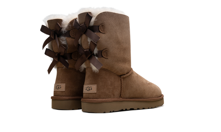UGG BAILEY BOW II BOOT CHESTNUT WOMENS