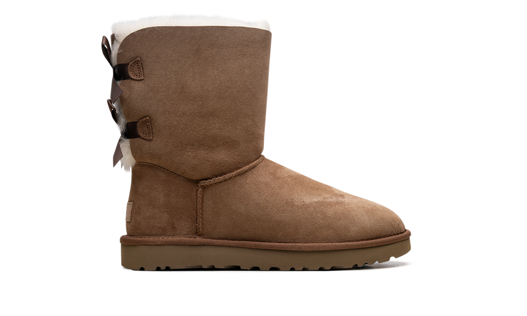 UGG BAILEY BOW II BOOT CHESTNUT WOMENS