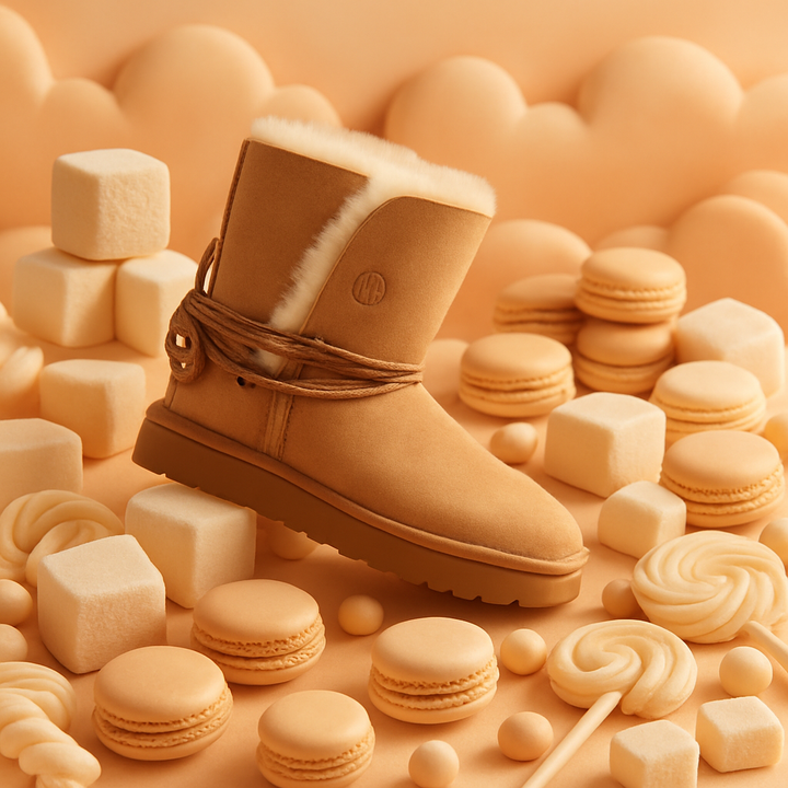 UGG BAILEY TIE BOOT CHESTNUT (WOMEN&