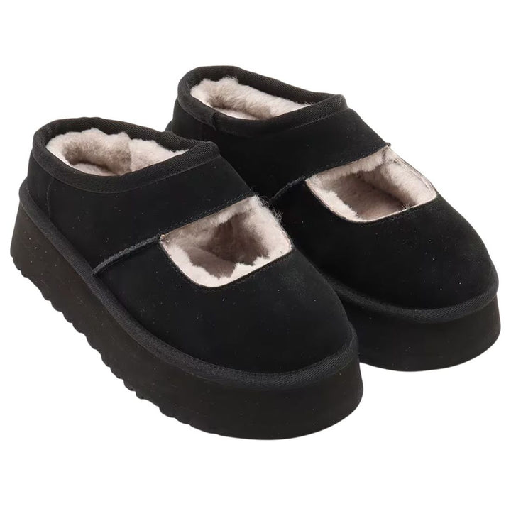 UGG BEA MARY JANE BLACK (WOMEN&