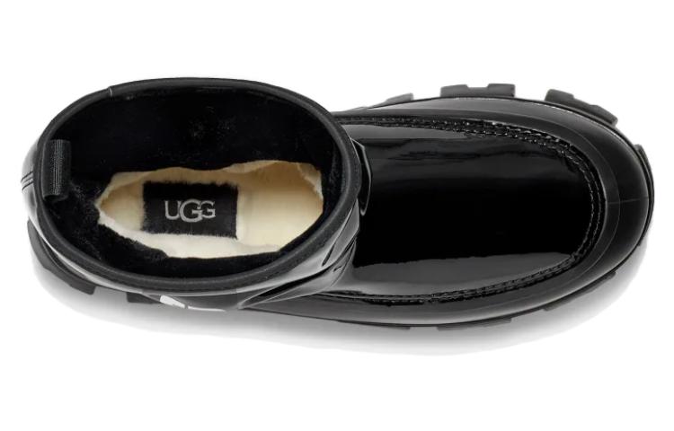 UGG CLASSIC BRELLAH MINI BOOT BLACK WOMENS