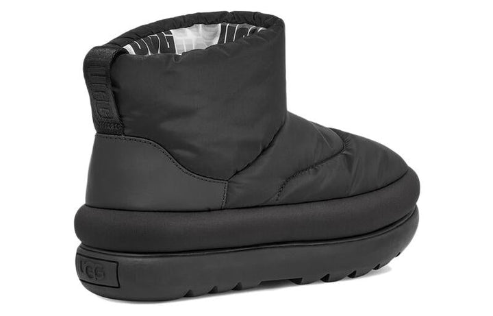 UGG CLASSIC MAXI MINI BOOT BLACK WOMENS