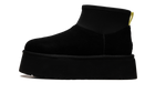UGG CLASSIC MINI DIPPER BOOT BLACK YELLOW WOMENS