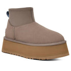 UGG CLASSIC MINI DIPPER BOOT SMOKE PLUME WOMENS