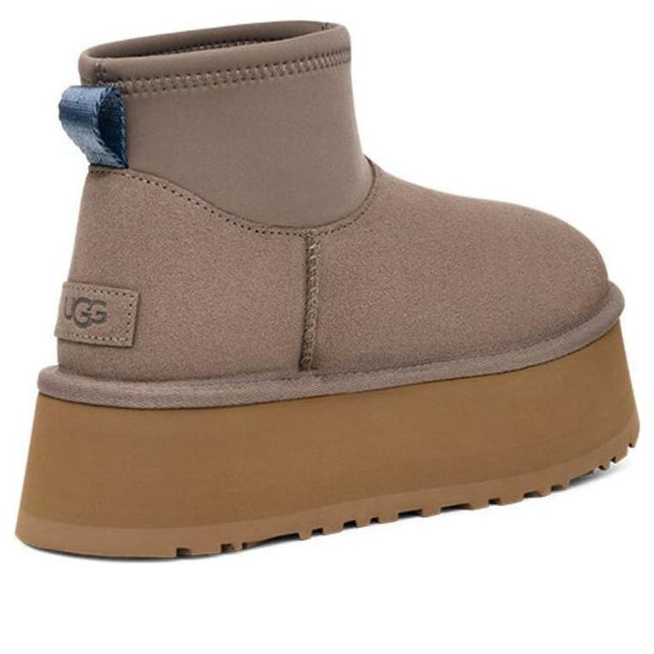 UGG CLASSIC MINI DIPPER BOOT SMOKE PLUME WOMENS