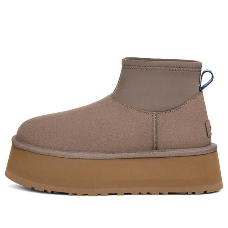UGG CLASSIC MINI DIPPER BOOT SMOKE PLUME WOMENS