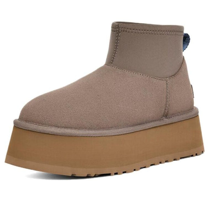 UGG CLASSIC MINI DIPPER BOOT SMOKE PLUME WOMENS