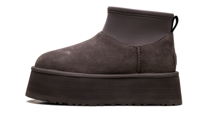 UGG CLASSIC MINI DIPPER BOOT THUNDERCLOUD WOMENS