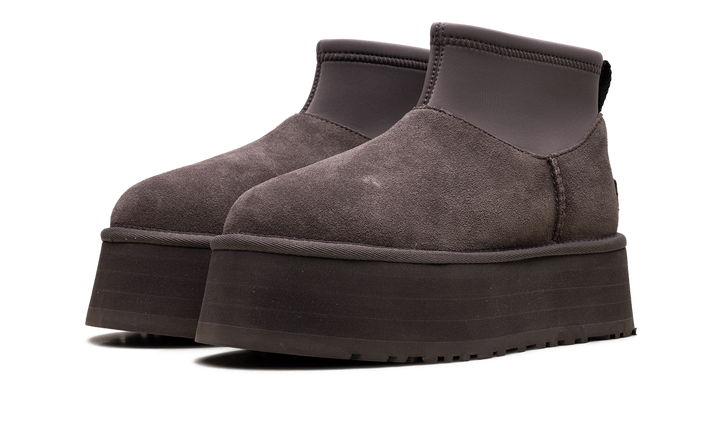 UGG CLASSIC MINI DIPPER BOOT THUNDERCLOUD WOMENS
