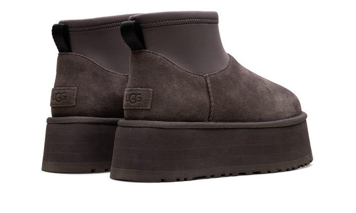UGG CLASSIC MINI DIPPER BOOT THUNDERCLOUD WOMENS