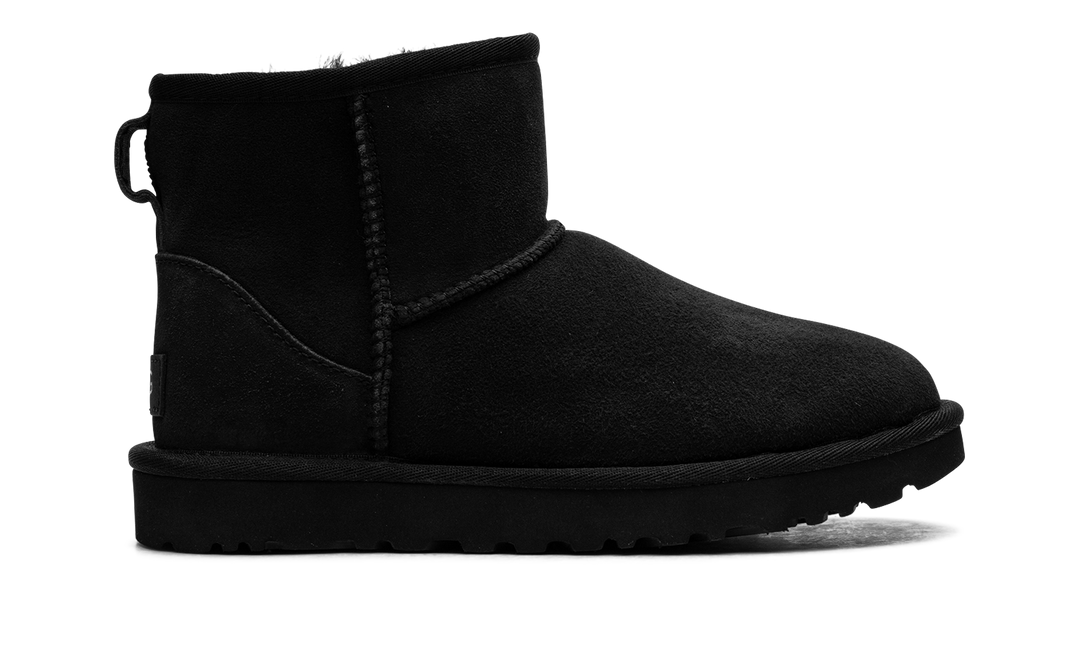 UGG CLASSIC MINI II BOOT BLACK WOMENS