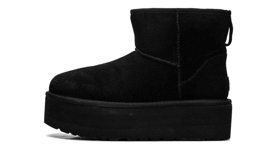 UGG CLASSIC MINI PLATFORM BOOT BLACK (WOMEN&