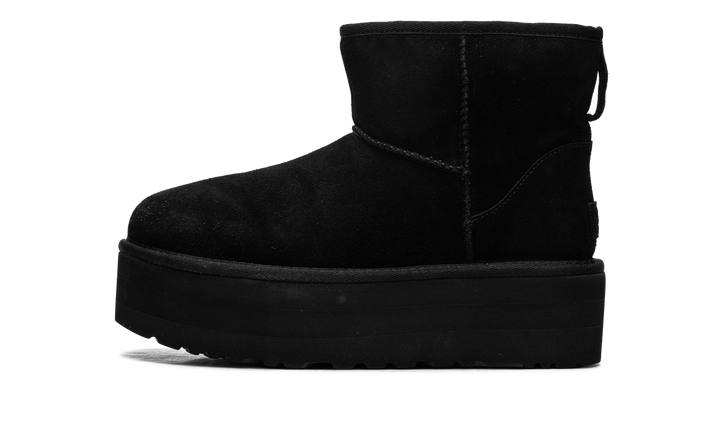 UGG CLASSIC MINI PLATFORM BOOT BLACK (WOMEN&