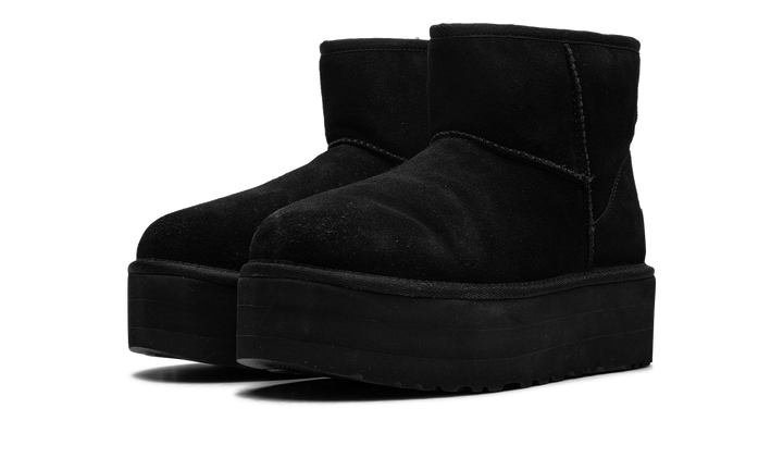 UGG CLASSIC MINI PLATFORM BOOT BLACK (WOMEN&