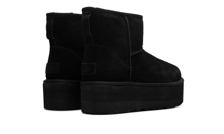 UGG CLASSIC MINI PLATFORM BOOT BLACK (WOMEN&