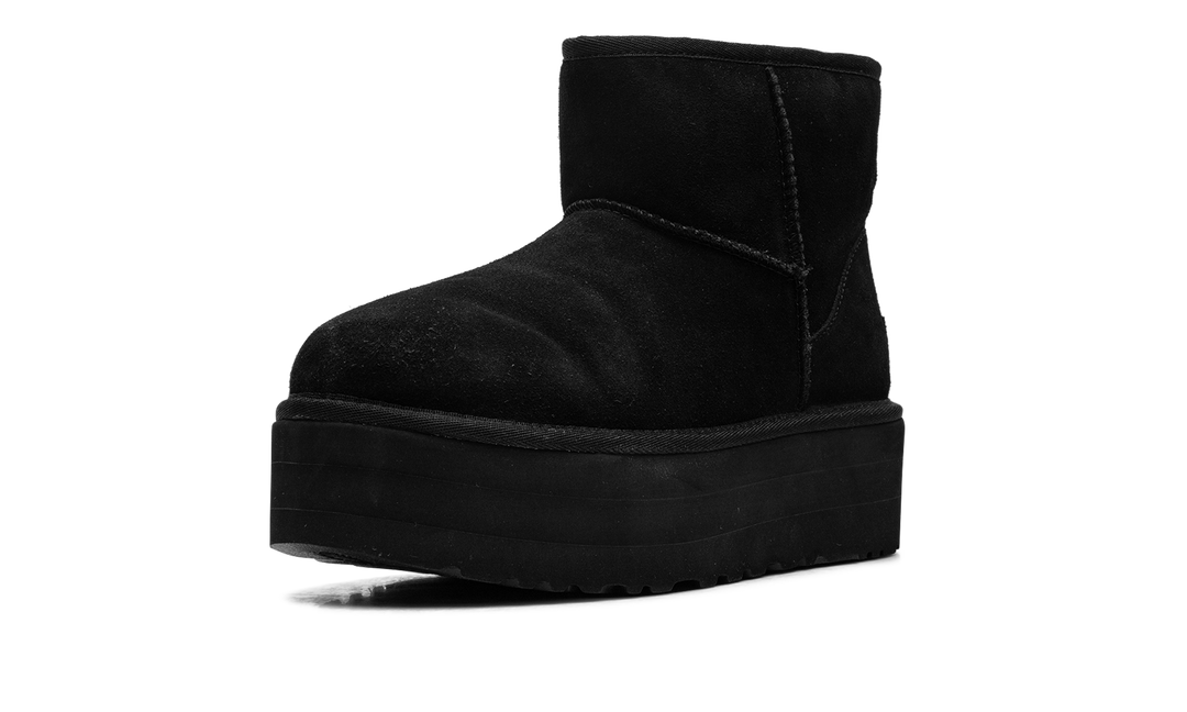 UGG CLASSIC MINI PLATFORM BOOT BLACK (WOMEN&