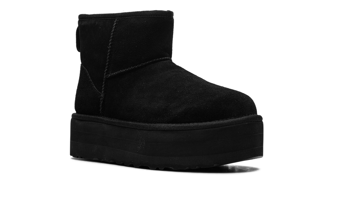 UGG CLASSIC MINI PLATFORM BOOT BLACK (WOMEN&