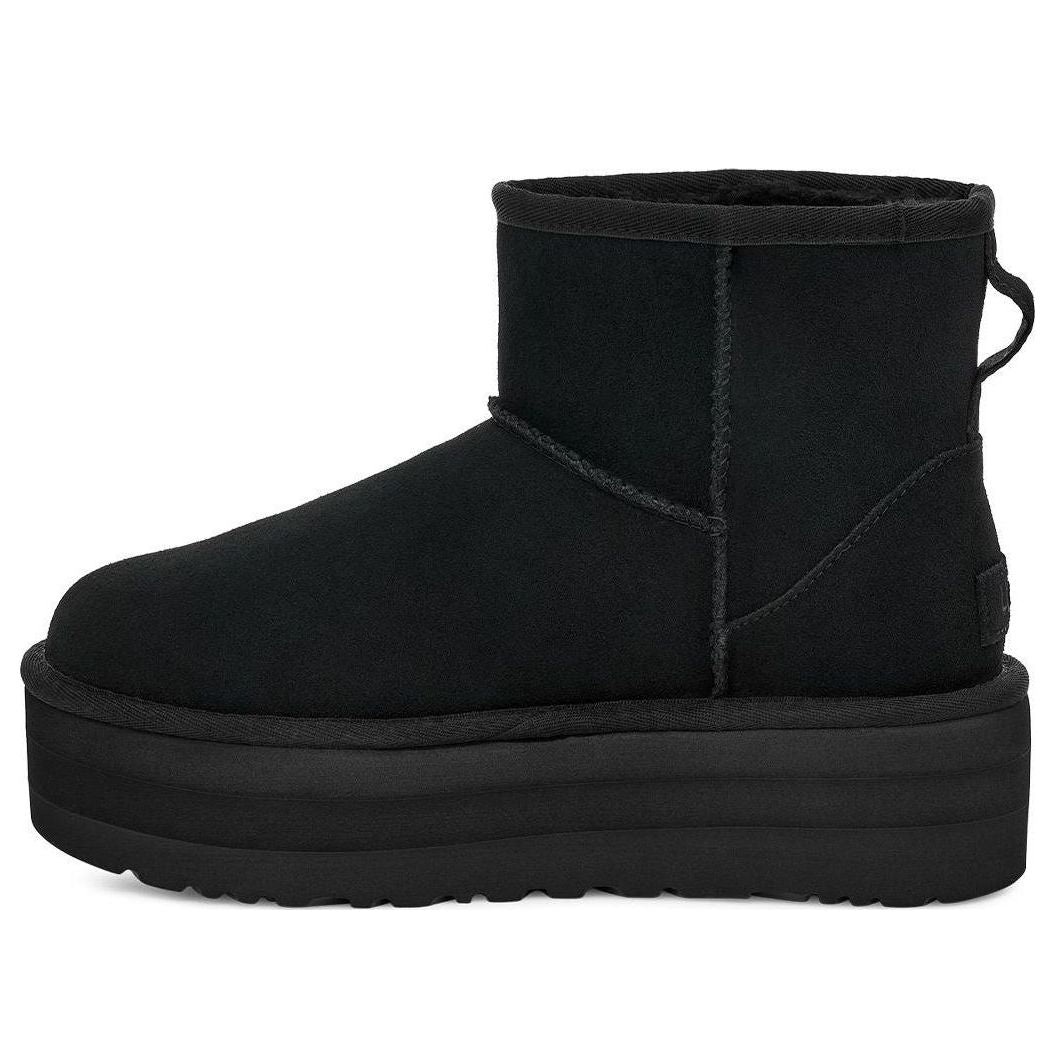 UGG CLASSIC MINI PLATFORM BOOT BLACK (WOMEN&