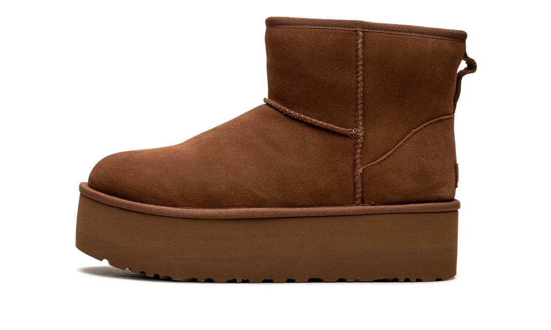 UGG CLASSIC MINI PLATFORM BOOT CHESTNUT (WOMEN&
