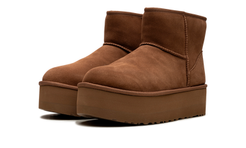 UGG CLASSIC MINI PLATFORM BOOT CHESTNUT (WOMEN'S) — Stock