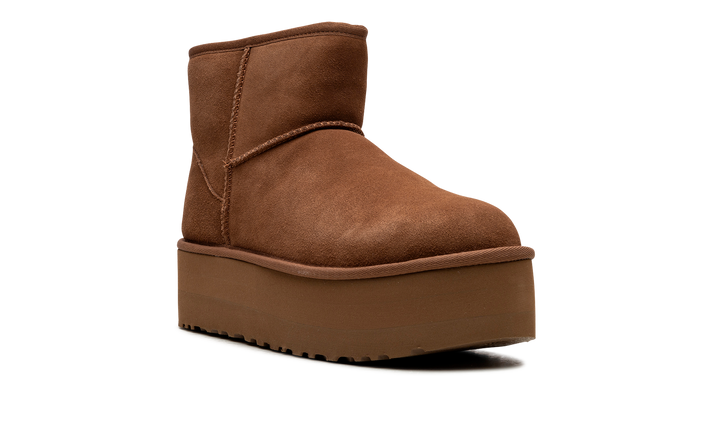 UGG CLASSIC MINI PLATFORM BOOT CHESTNUT (WOMEN&