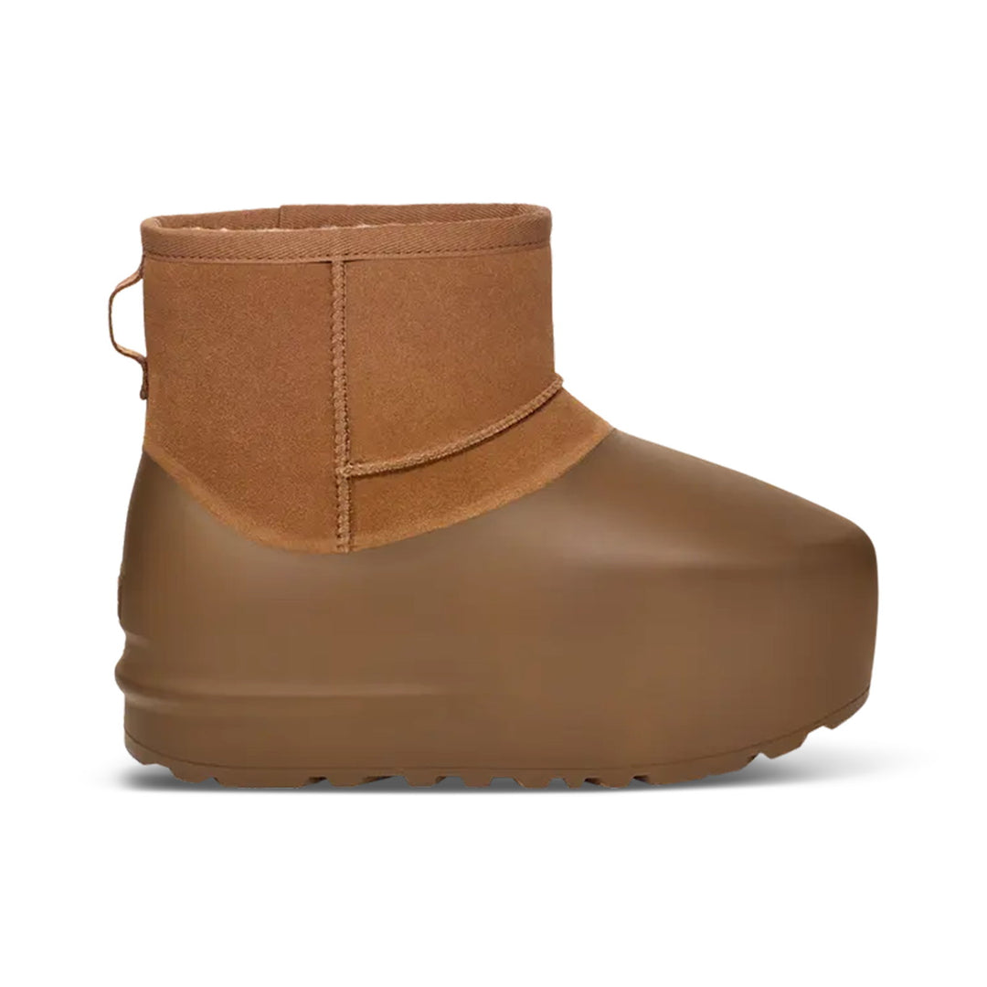 UGG CLASSIC MINI PUMPED MOLDED BOOT CHESTNUT