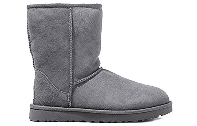 UGG CLASSIC SHORT II BOOT GREY WOMENS