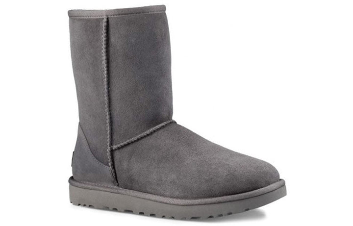 UGG CLASSIC SHORT II BOOT GREY WOMENS