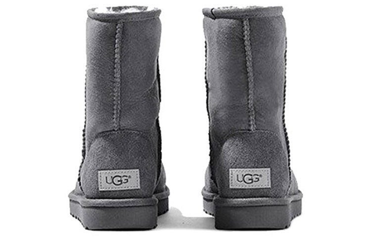 UGG CLASSIC SHORT II BOOT GREY WOMENS