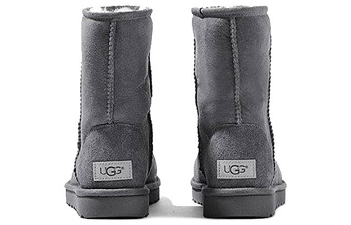 UGG CLASSIC SHORT II BOOT GREY WOMENS