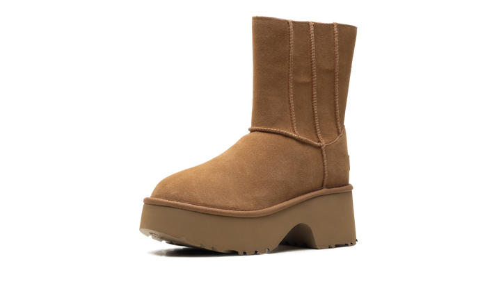 UGG CLASSIC TWIN SEAM NEW HEIGHTS BOOT CHESTNUT WOMENS