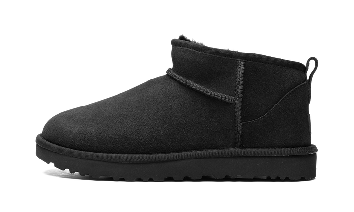 UGG CLASSIC ULTRA MINI BOOT BLACK (WOMEN&